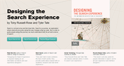 Desktop Screenshot of designingthesearchexperience.com